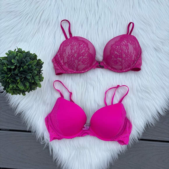Victoria's Secret Other - Victorias Secret Pink Lace Bra Bundle